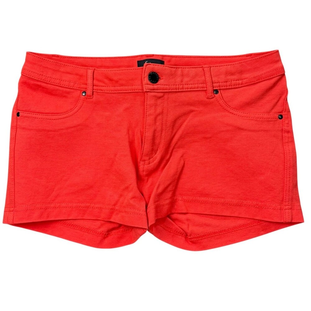 Labijou Jeans Low Rise Shortie Shorts Large Bold Colorful Super Stretch Vacation